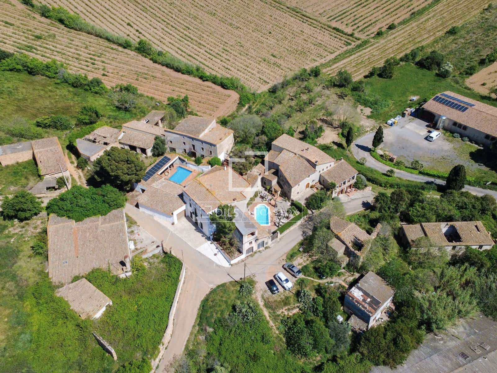 8 chambre Finca/Maison de Campagne à vendre à Castellvi de la Marca avec piscine garage - 995 000 € (Ref: 9787550)