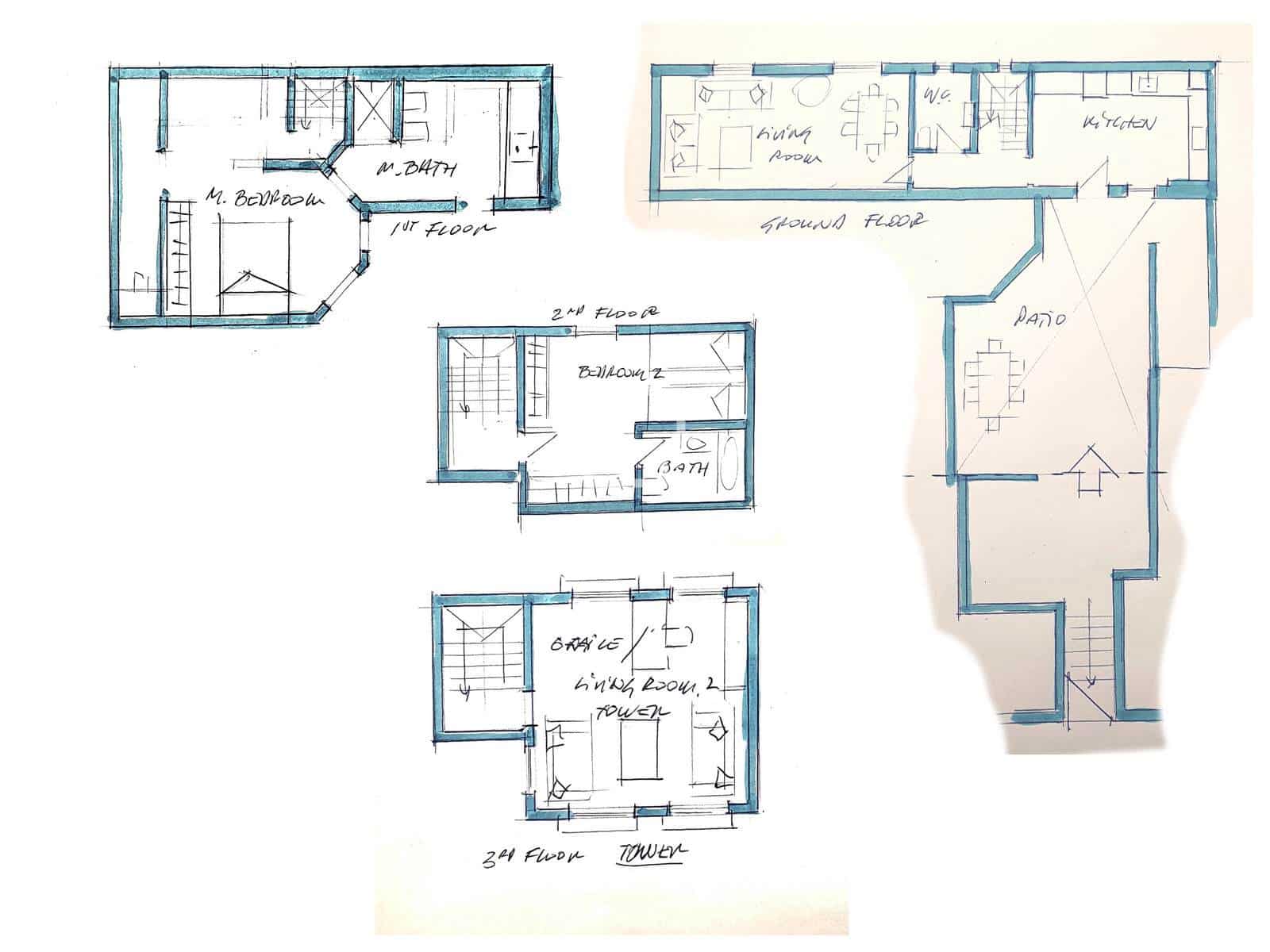 3 sovrum Villa att hyra i Malaga stad med garage - 3 000 € (Ref: 9789397)