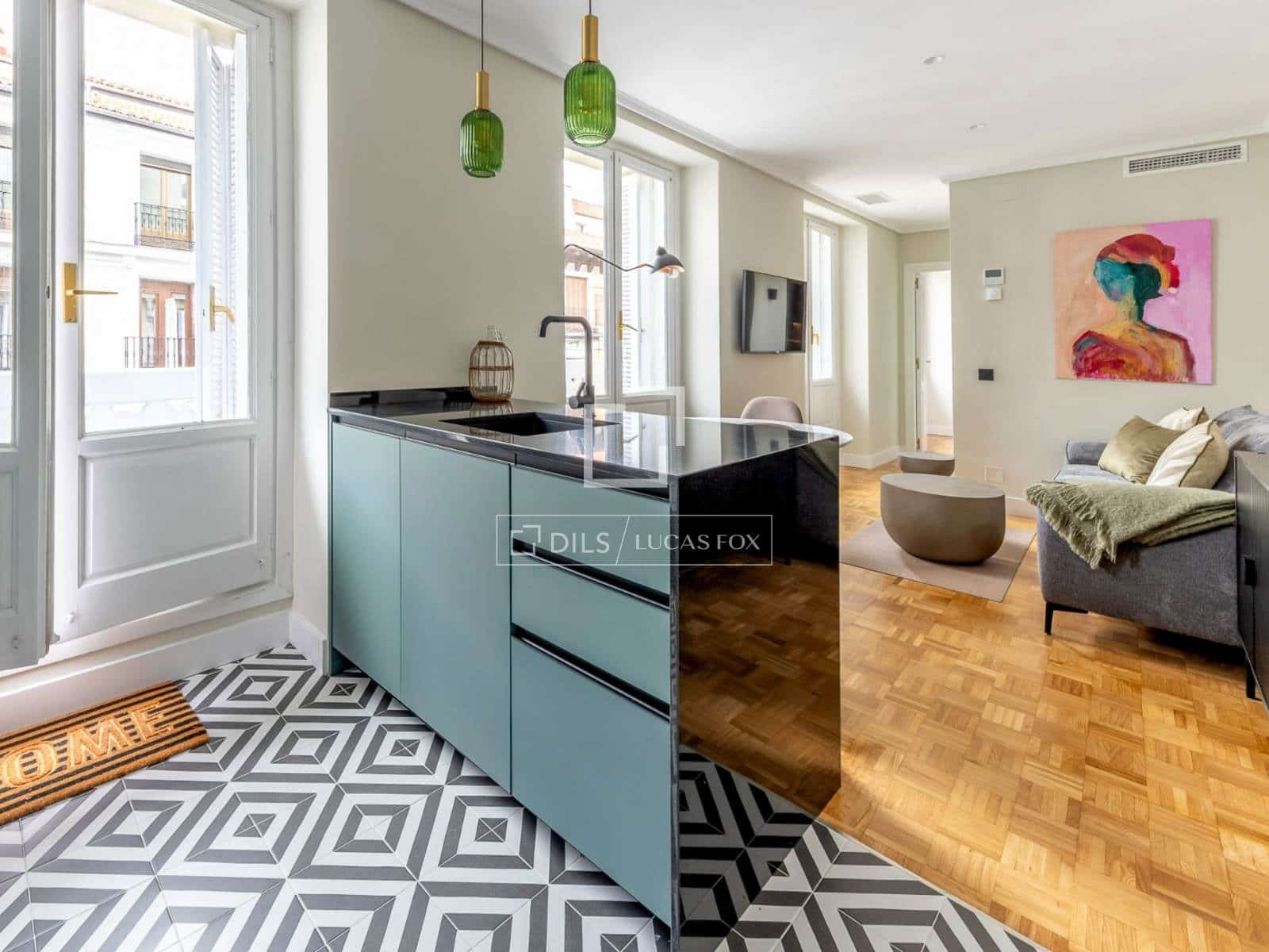 1 soveværelse Lejlighed til leje i Madrid by - € 1.950 (Ref: 9789555)