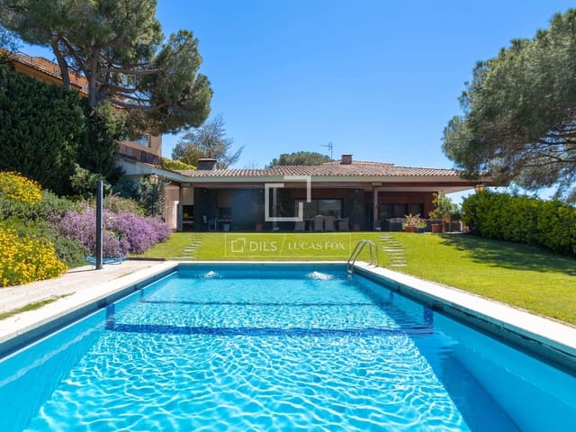 6 sovrum Villa till salu i Cabrils med pool garage - 1 590 000 € (Ref: 9789556)