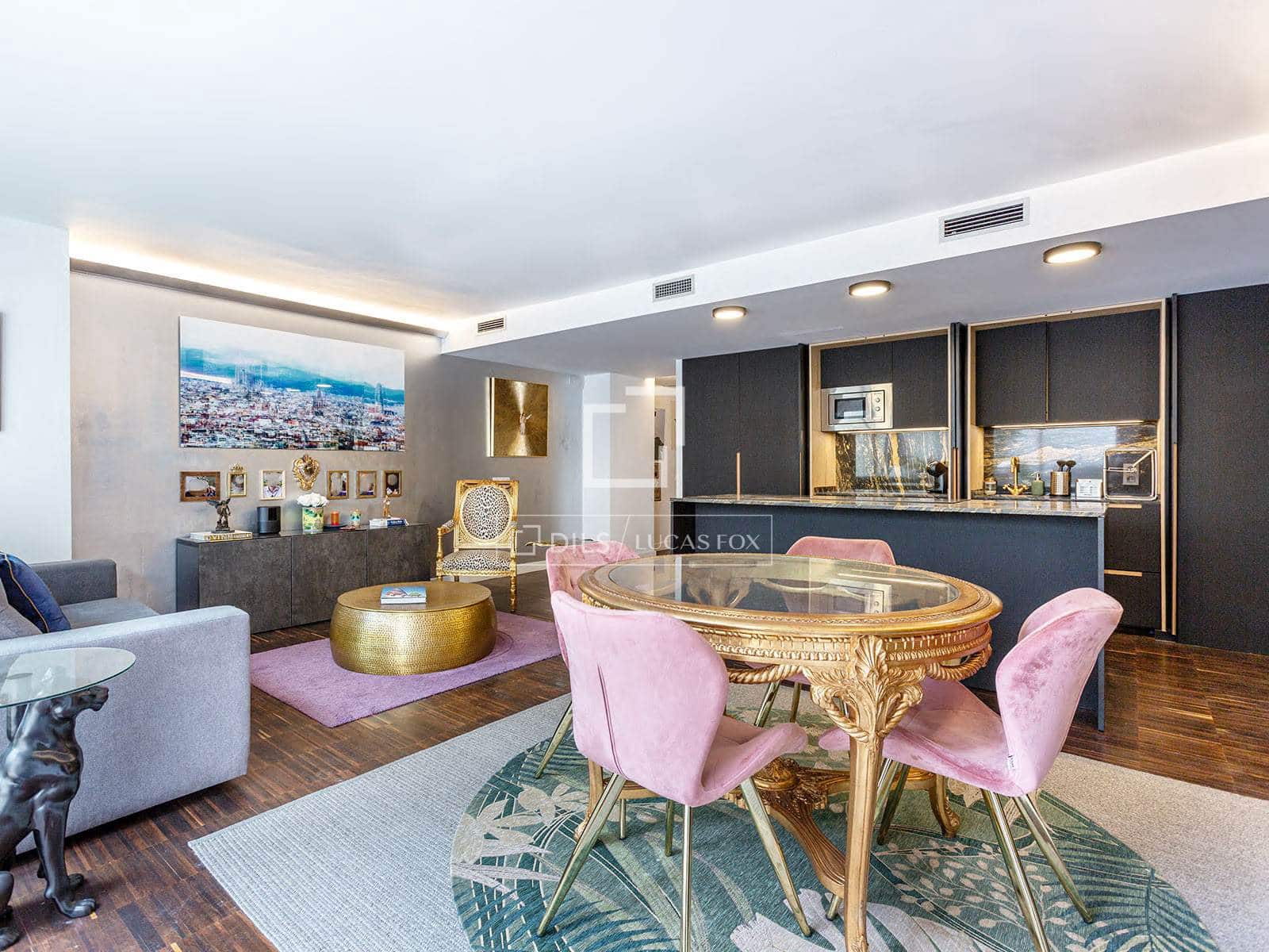 Appartement de 2 chambres à louer à Barcelone ville avec piscine garage - 3 200 € (Ref: 9793115)