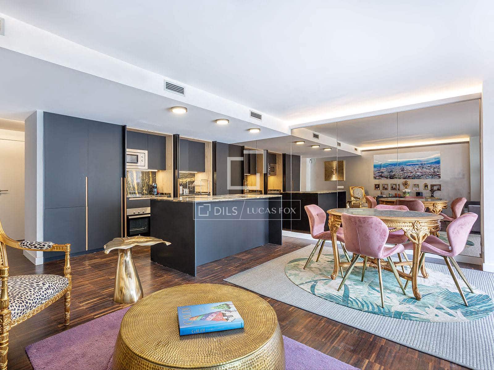 Appartement de 2 chambres à louer à Barcelone ville avec piscine garage - 3 200 € (Ref: 9793115)