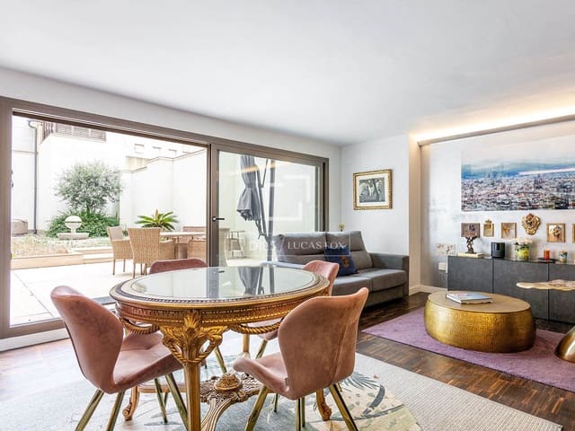 Appartement de 2 chambres à louer à Barcelone ville avec piscine garage - 3 200 € (Ref: 9793115)