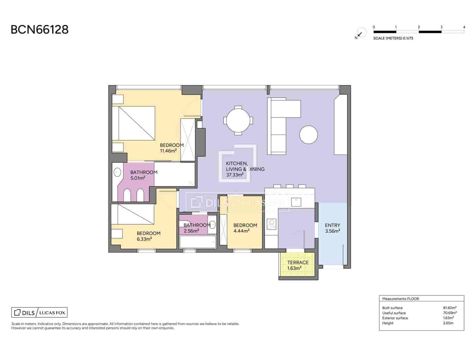 2 camera da letto Attico in vendita in Barcelona citta con garage - 820.000 € (Rif: 9793640)