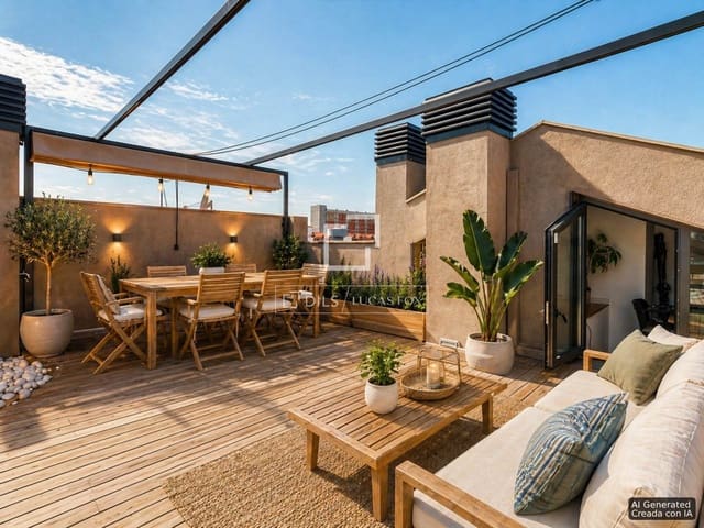 Ático de 3 habitaciones en Barcelona ciudad en venta - 1.195.000 € (Ref: 9795235)