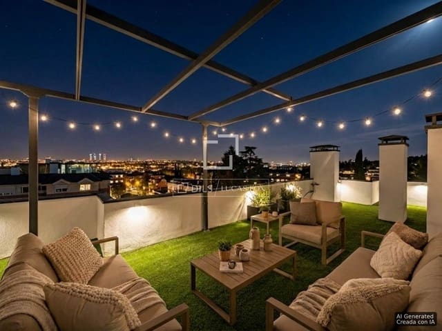 Ático de 3 habitaciones en Madrid ciudad en venta con piscina - 1.595.000 € (Ref: 9798255)