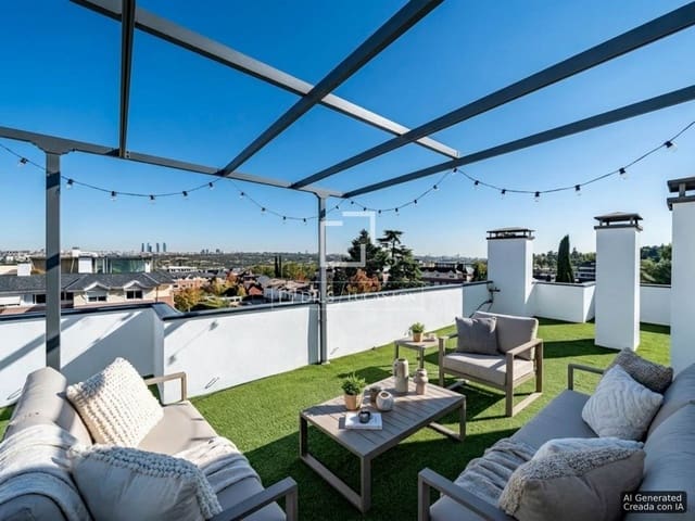 Ático de 3 habitaciones en Madrid ciudad en venta con piscina - 1.595.000 € (Ref: 9798255)