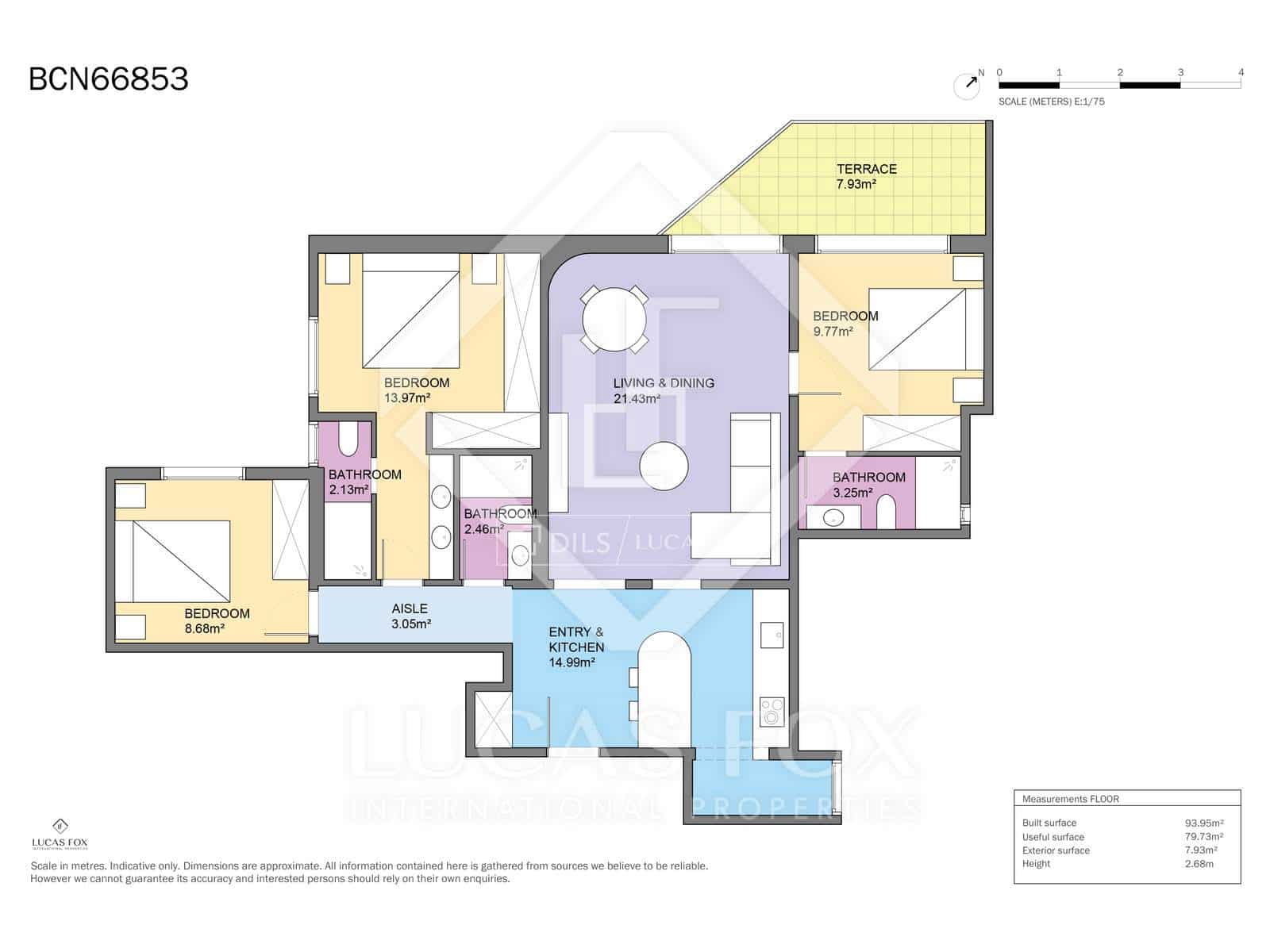 3 sypialnia Apartament na sprzedaż w Miasto Barcelona - 950 000 € (Ref: 9803723)
