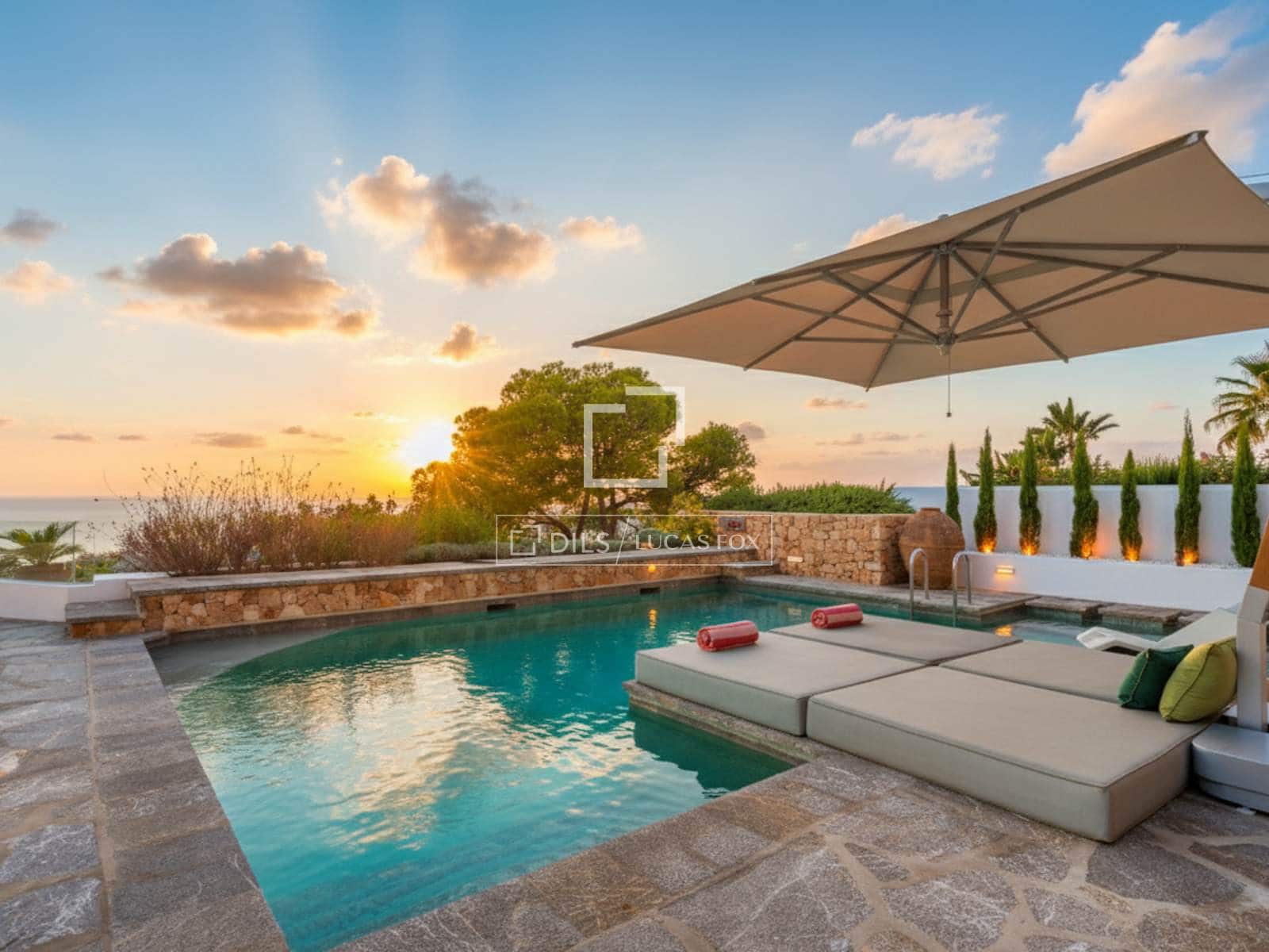 5 camera da letto Villa in vendita in Cala Vadella con piscina garage - 4.950.000 € (Rif: 9805388)