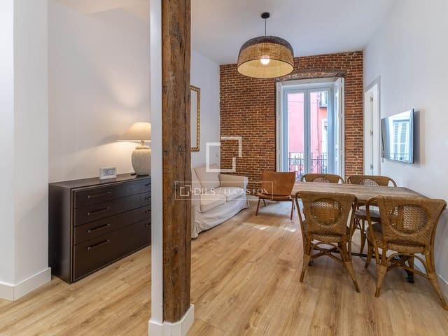 2 soveværelse Lejlighed til leje i Madrid by - € 2.500 (Ref: 9807114)