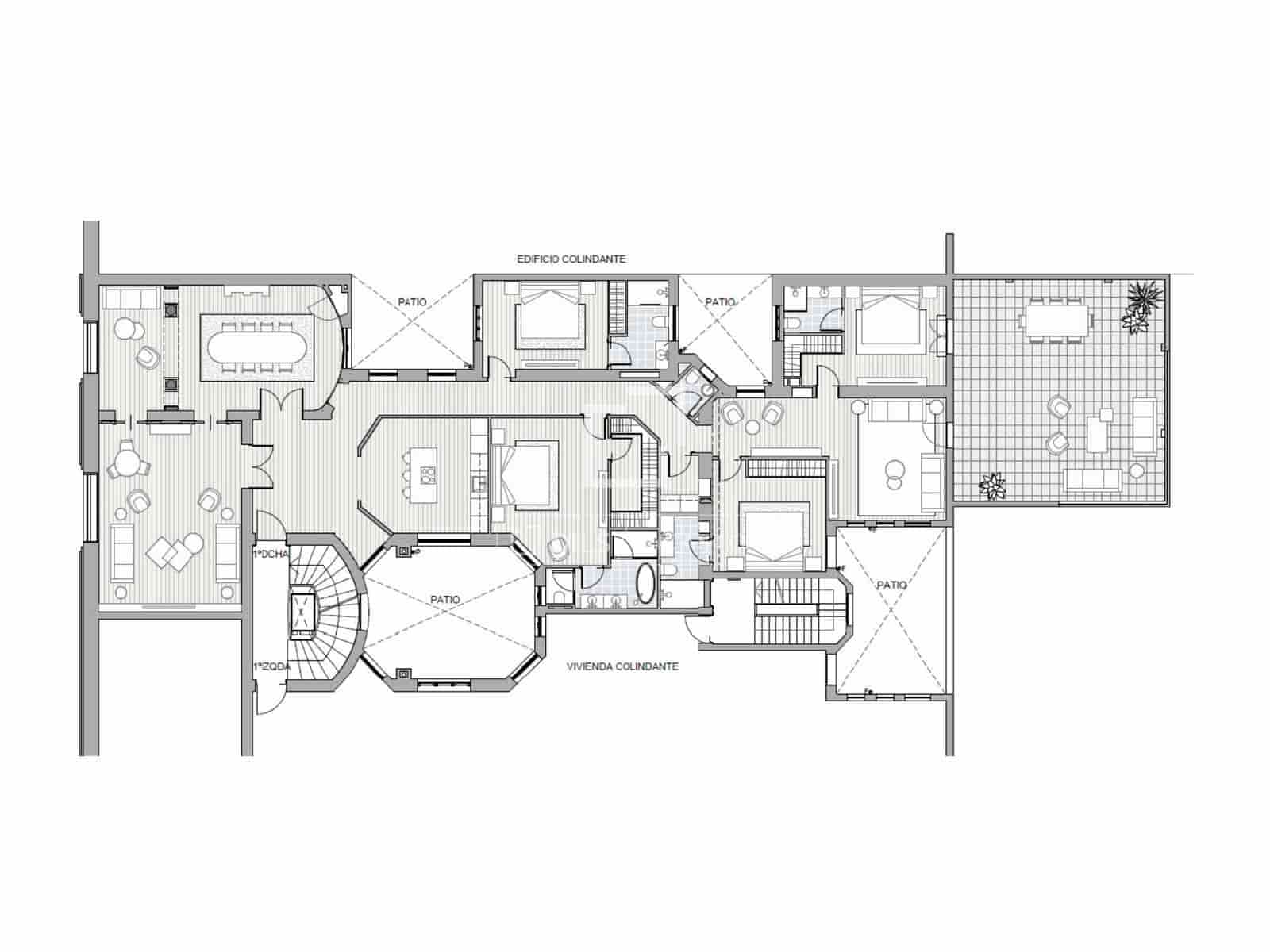 Apartamento de 4 habitaciones en Madrid ciudad en venta - 7.200.000 € (Ref: 9807391)
