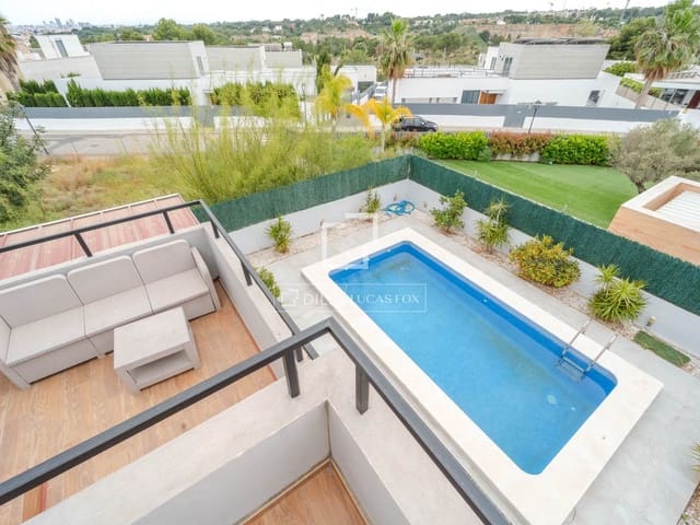 4 soverom Villa til leie i Burjassot med svømmebasseng garasje - € 3 350 (Ref: 9809782)