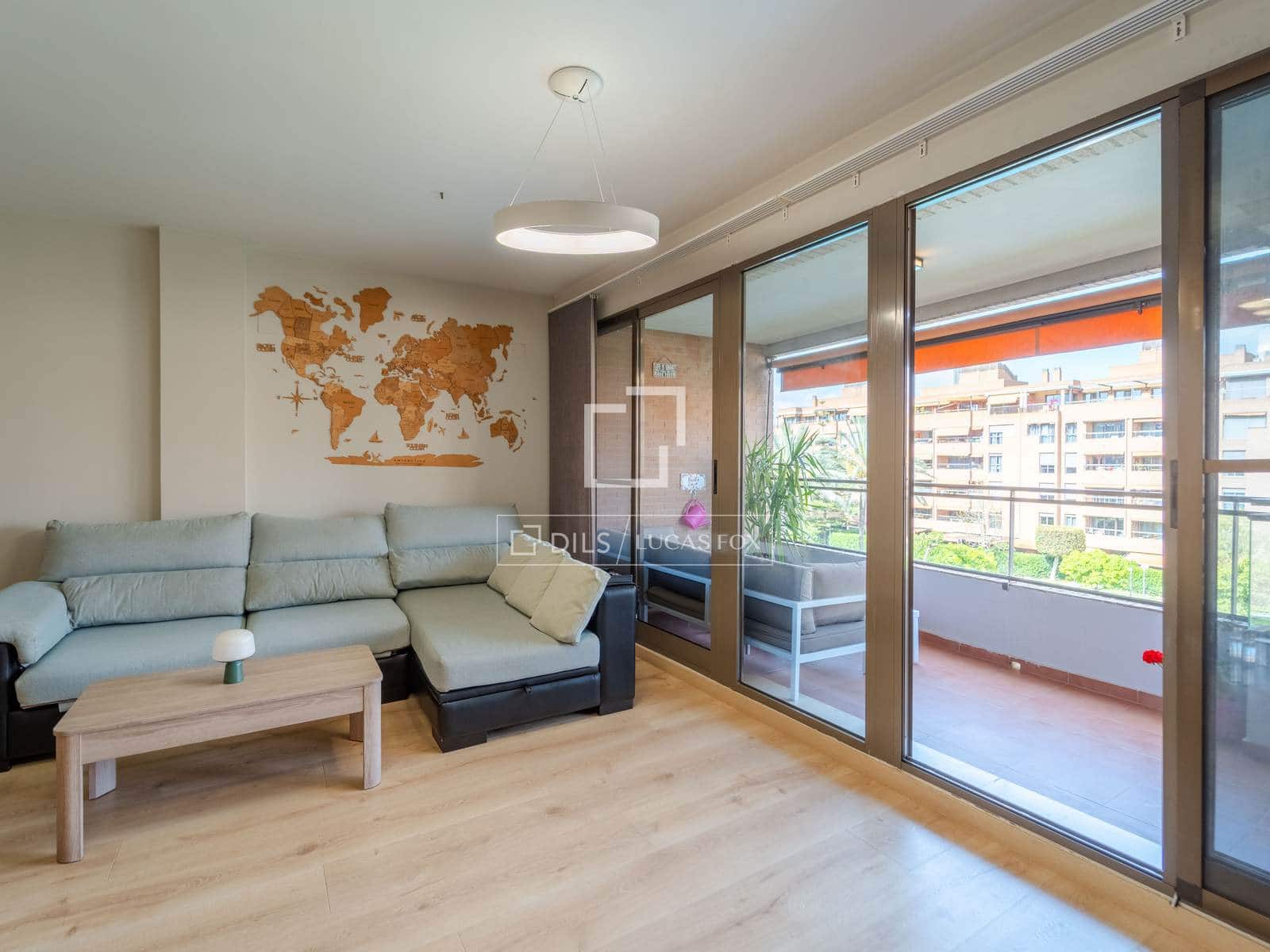 Apartamento de 3 habitaciones en València ciudad en alquiler con piscina garaje - 2.700 € (Ref: 9815005)