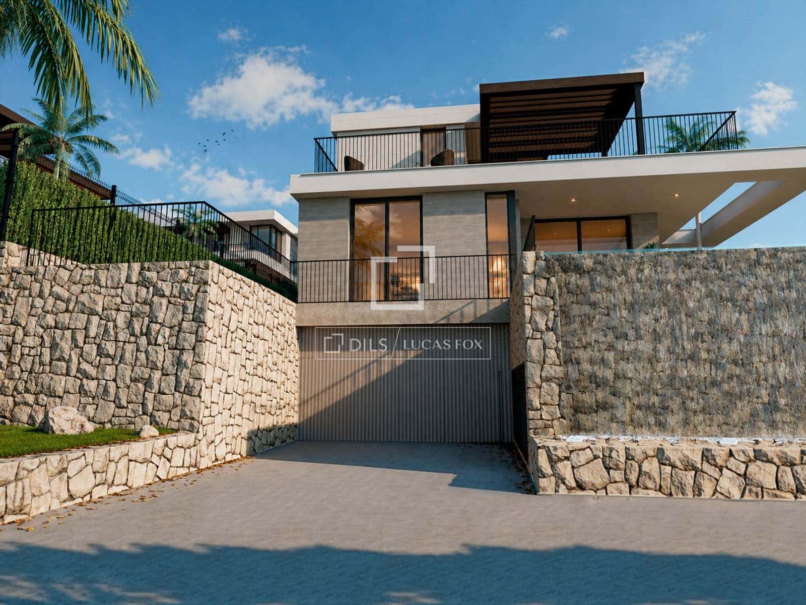 3 soverom Villa til salgs i Finestrat med svømmebasseng garasje - € 879 000 (Ref: 9815194)