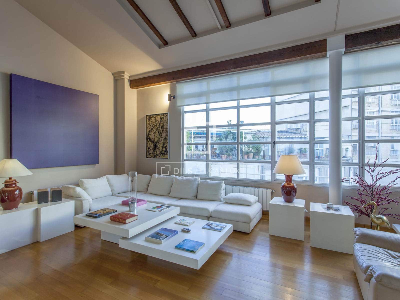 2 Zimmer Penthouse zu vermieten in Valencia Stadt - 3.500 € (Ref: 9816603)