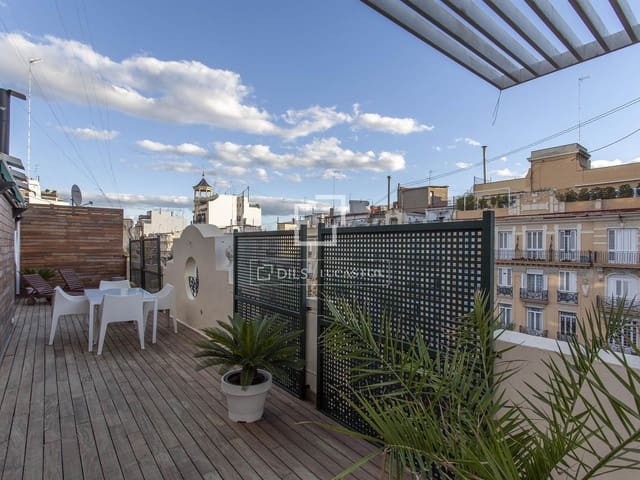2 Zimmer Penthouse zu vermieten in València Stadt - 3.500 € (Ref: 9816603)