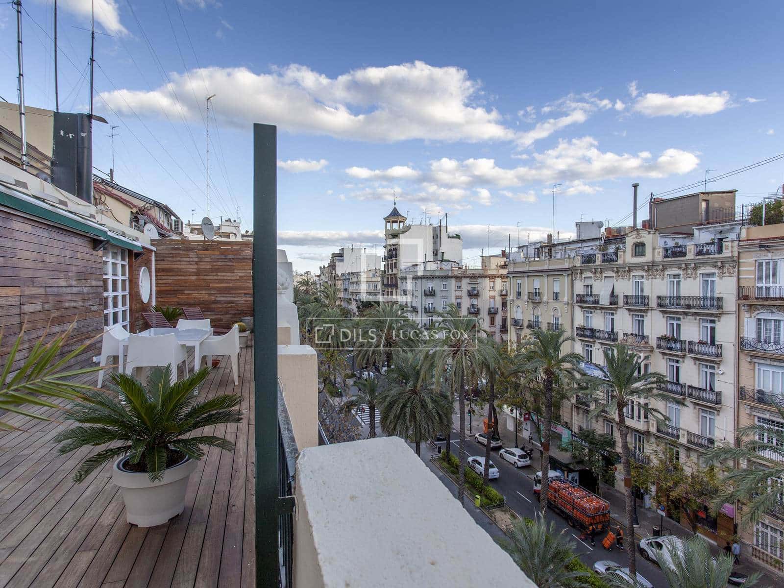 2 Zimmer Penthouse zu vermieten in Valencia Stadt - 3.500 € (Ref: 9816603)