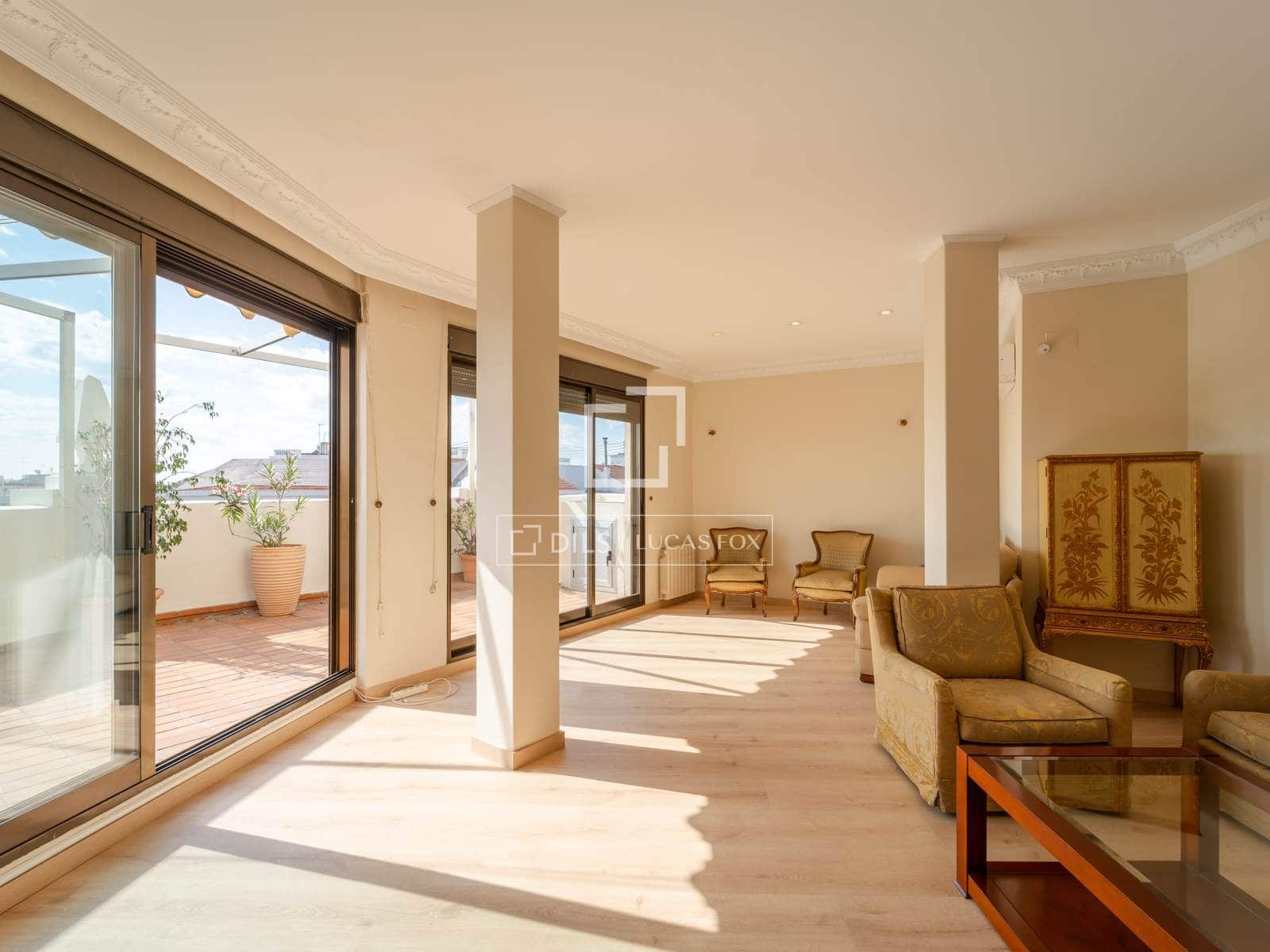 3 slaapkamer Penthouse te huur in Valencia stad - € 3.800 (Ref: 9819154)