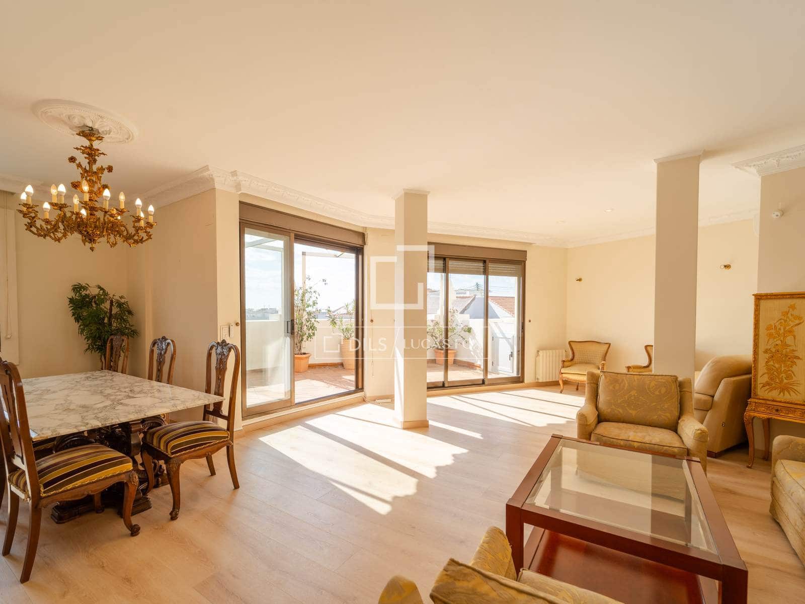 3 slaapkamer Penthouse te huur in Valencia stad - € 3.800 (Ref: 9819154)