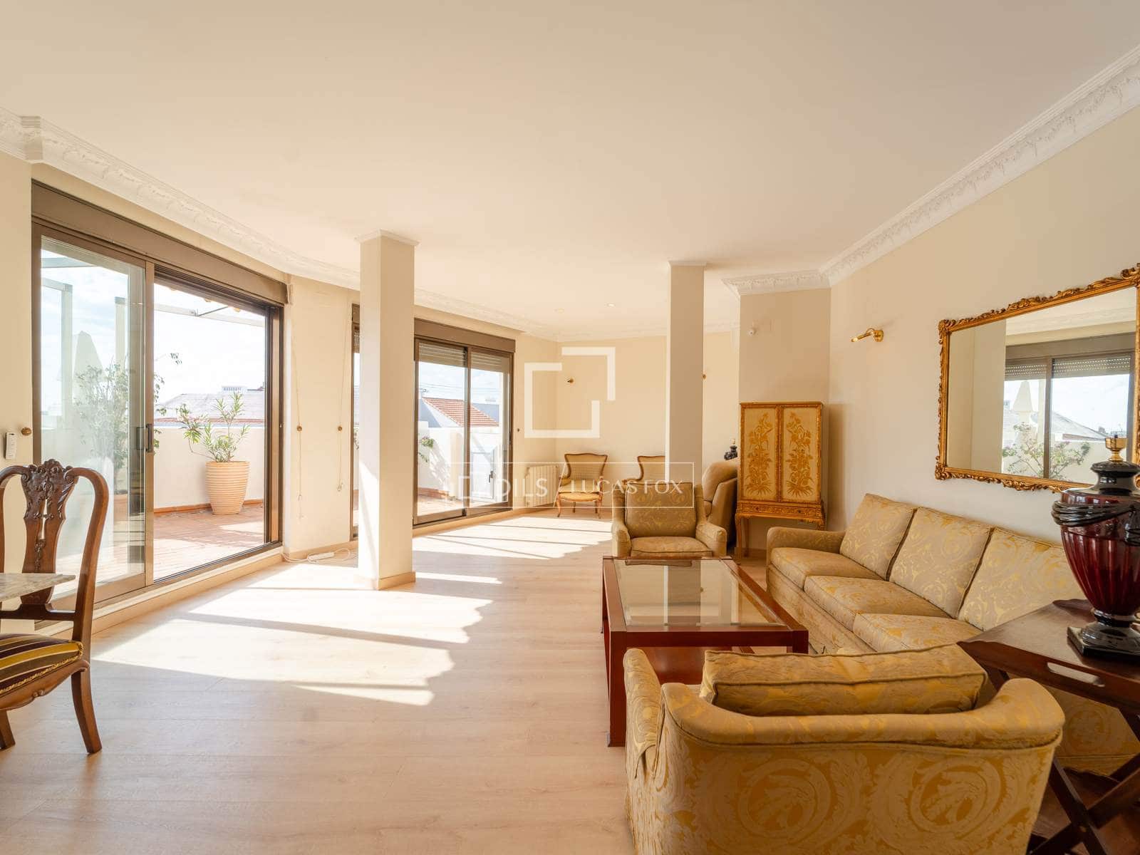 3 slaapkamer Penthouse te huur in Valencia stad - € 3.800 (Ref: 9819154)