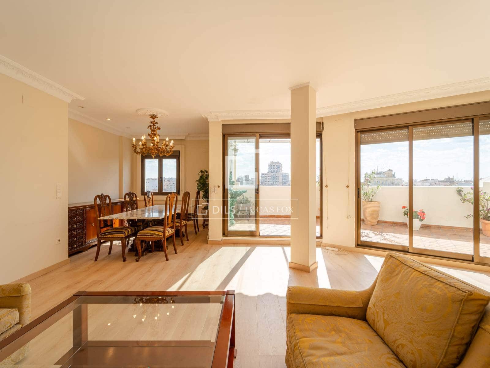 3 slaapkamer Penthouse te huur in Valencia stad - € 3.800 (Ref: 9819154)