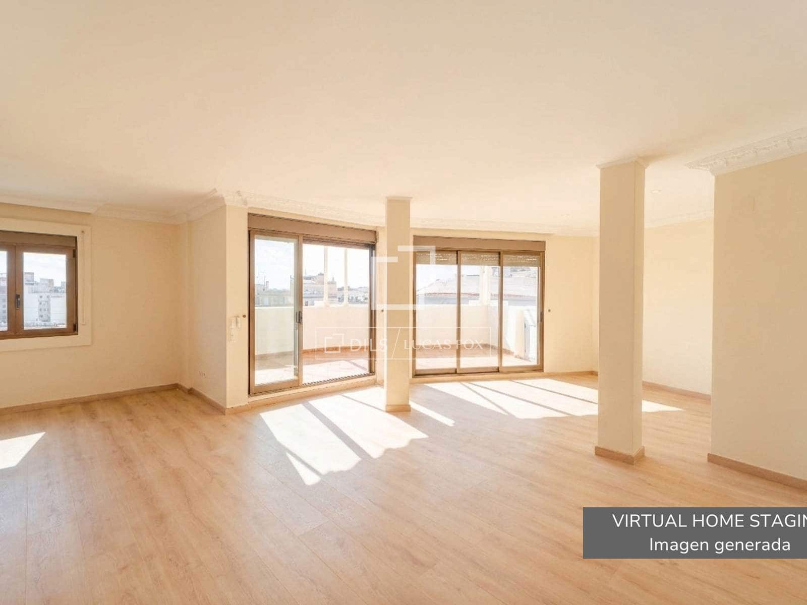 3 Zimmer Penthouse zu vermieten in Valencia Stadt - 3.300 € (Ref: 9819154)