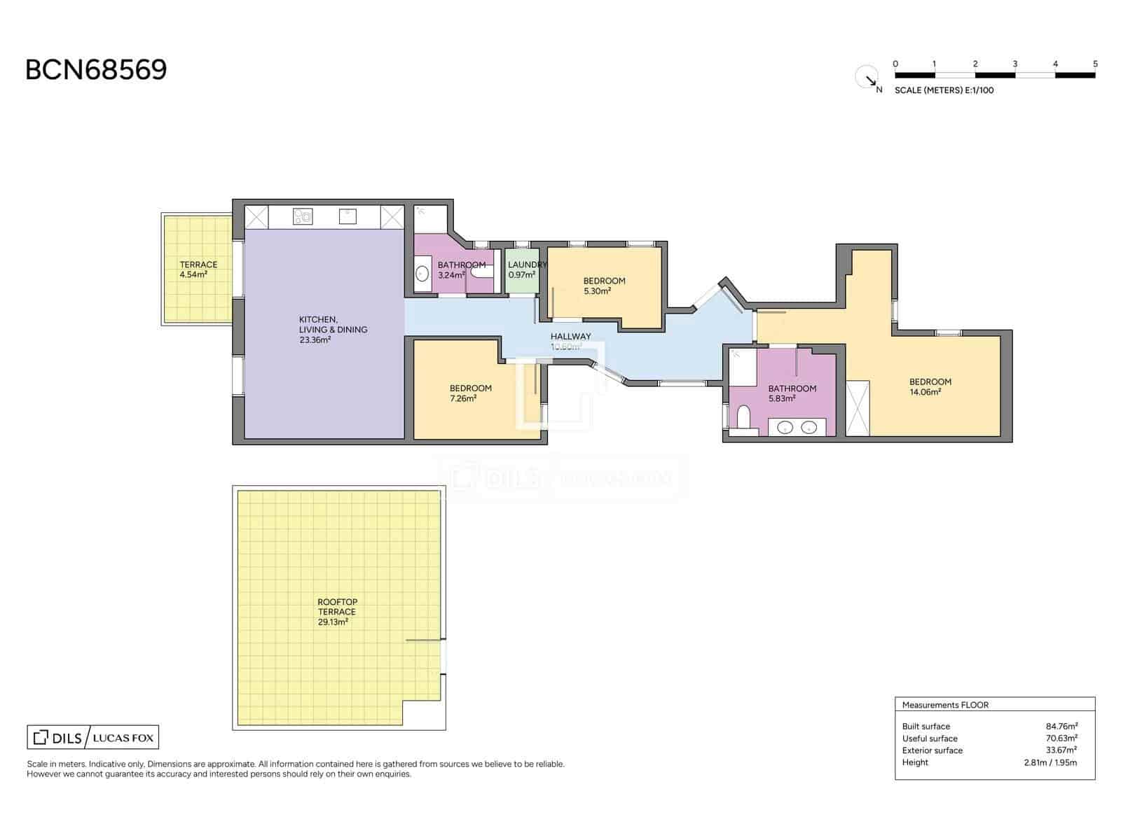 3 Zimmer Penthouse zu verkaufen in Barcelona Stadt - 795.000 € (Ref: 9819155)