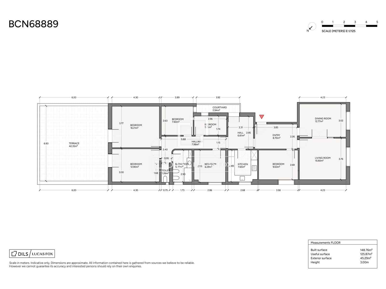 Apartamento de 6 habitaciones en Barcelona ciudad en venta - 950.000 € (Ref: 9819299)