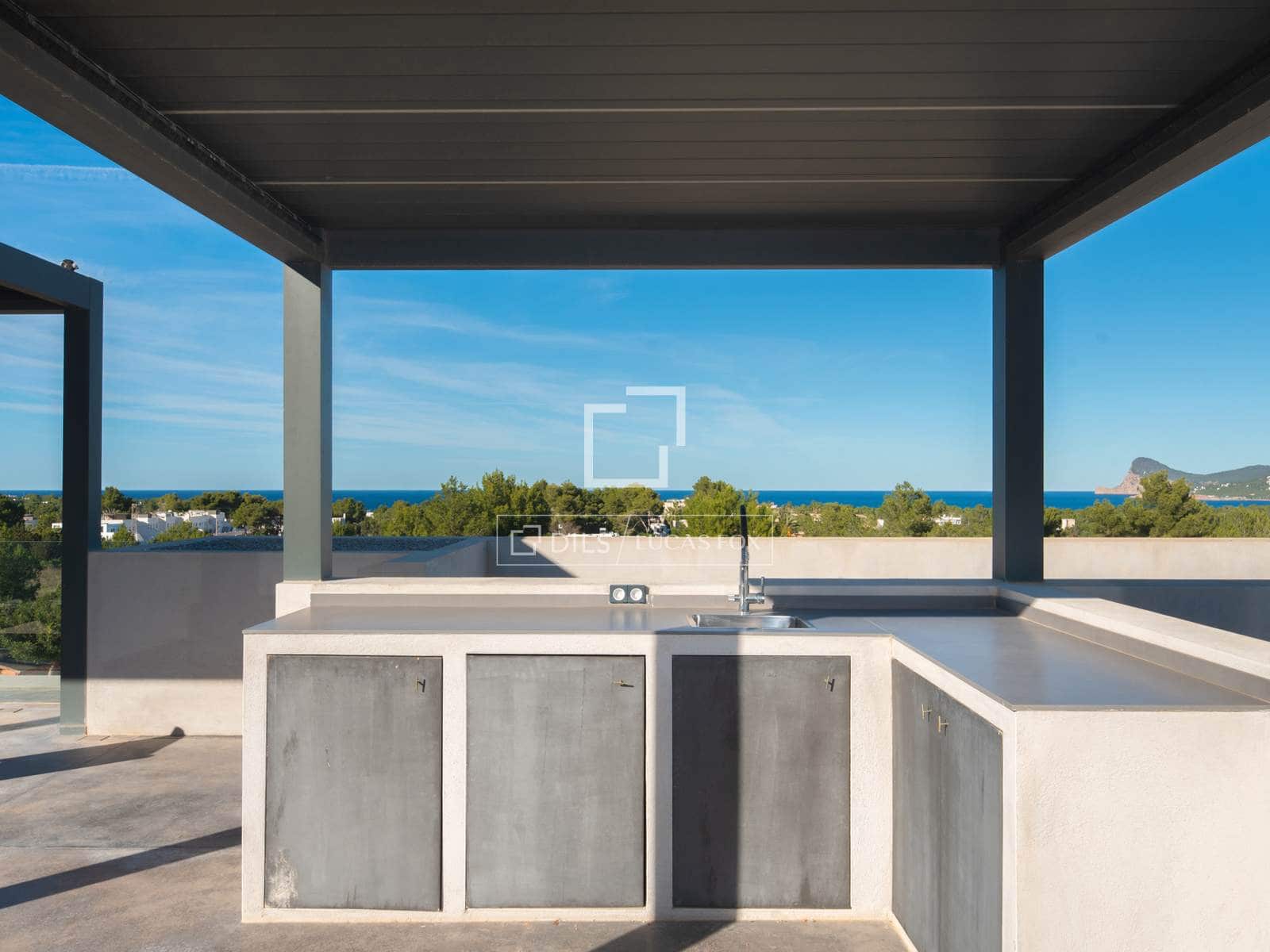 4 sypialnia Willa na sprzedaż w Sant Antoni de Portmany z basenem garażem - 3 490 000 € (Ref: 9819549)