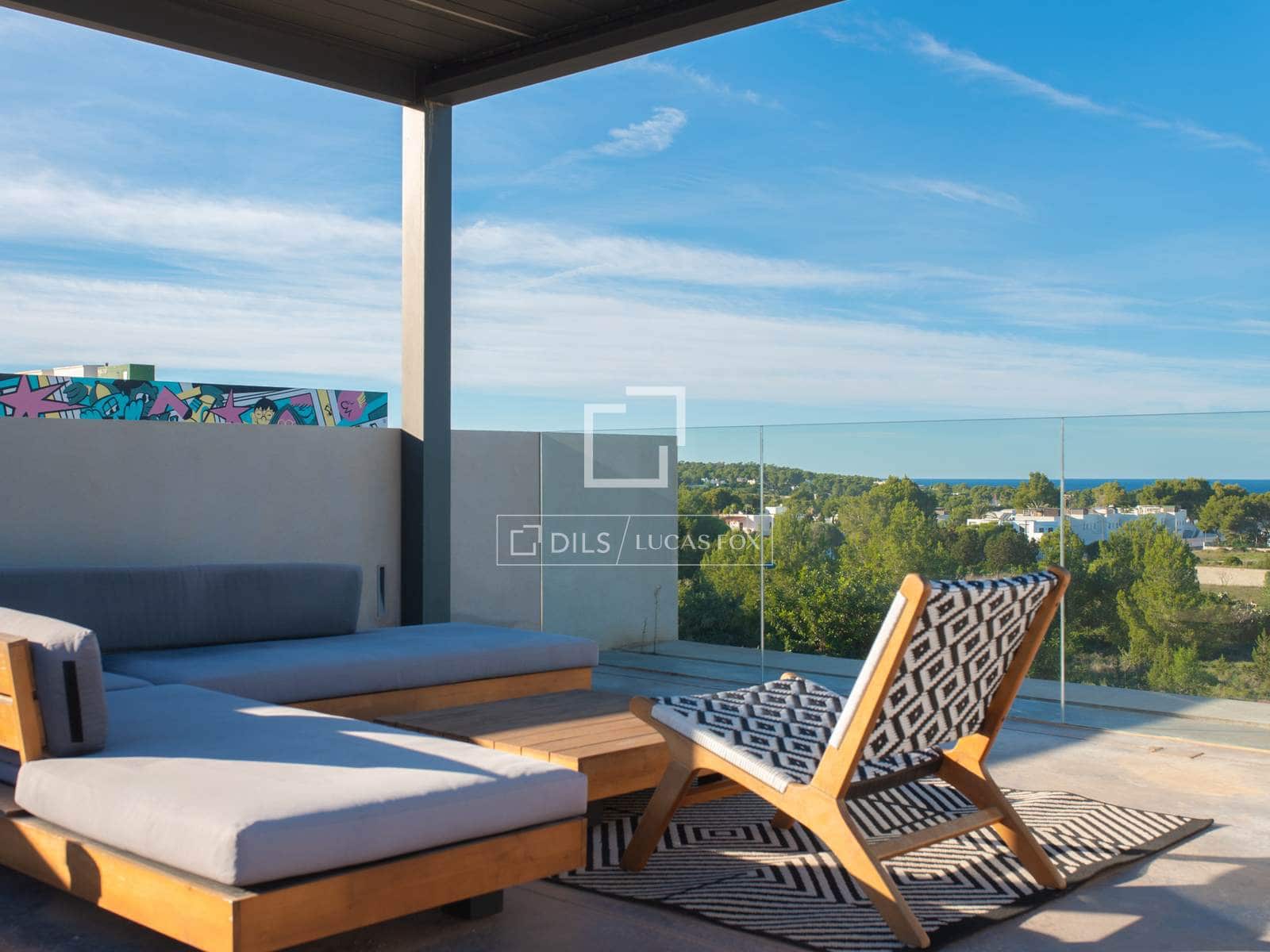 4 sypialnia Willa na sprzedaż w Sant Antoni de Portmany z basenem garażem - 3 490 000 € (Ref: 9819549)