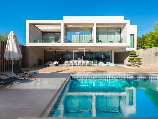 4 sypialnia Willa na sprzedaż w Sant Antoni de Portmany z basenem garażem - 3 490 000 € (Ref: 9819549)