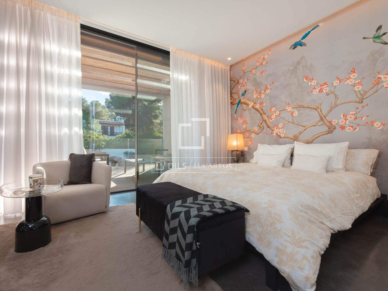 4 sypialnia Willa na sprzedaż w Sant Antoni de Portmany z basenem garażem - 3 490 000 € (Ref: 9819549)