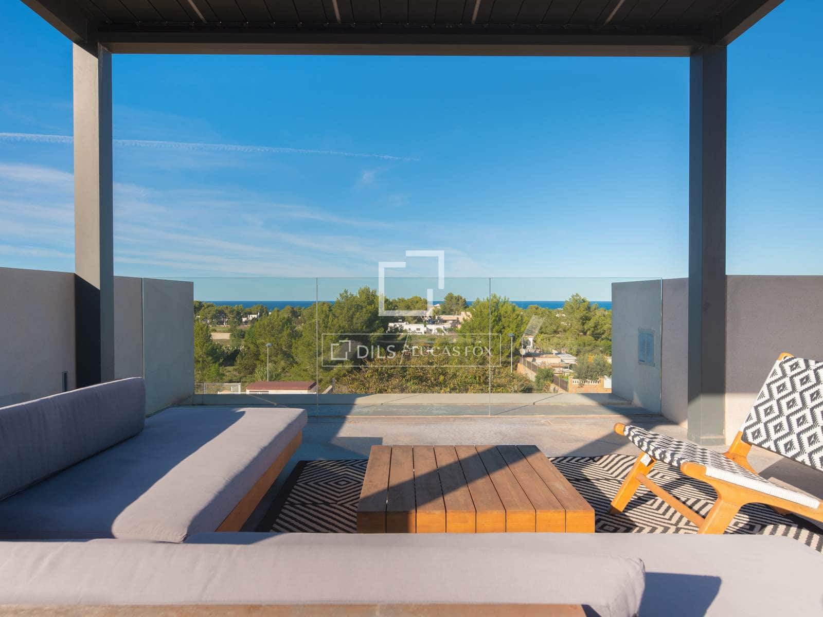 4 sypialnia Willa na sprzedaż w Sant Antoni de Portmany z basenem garażem - 3 490 000 € (Ref: 9819549)