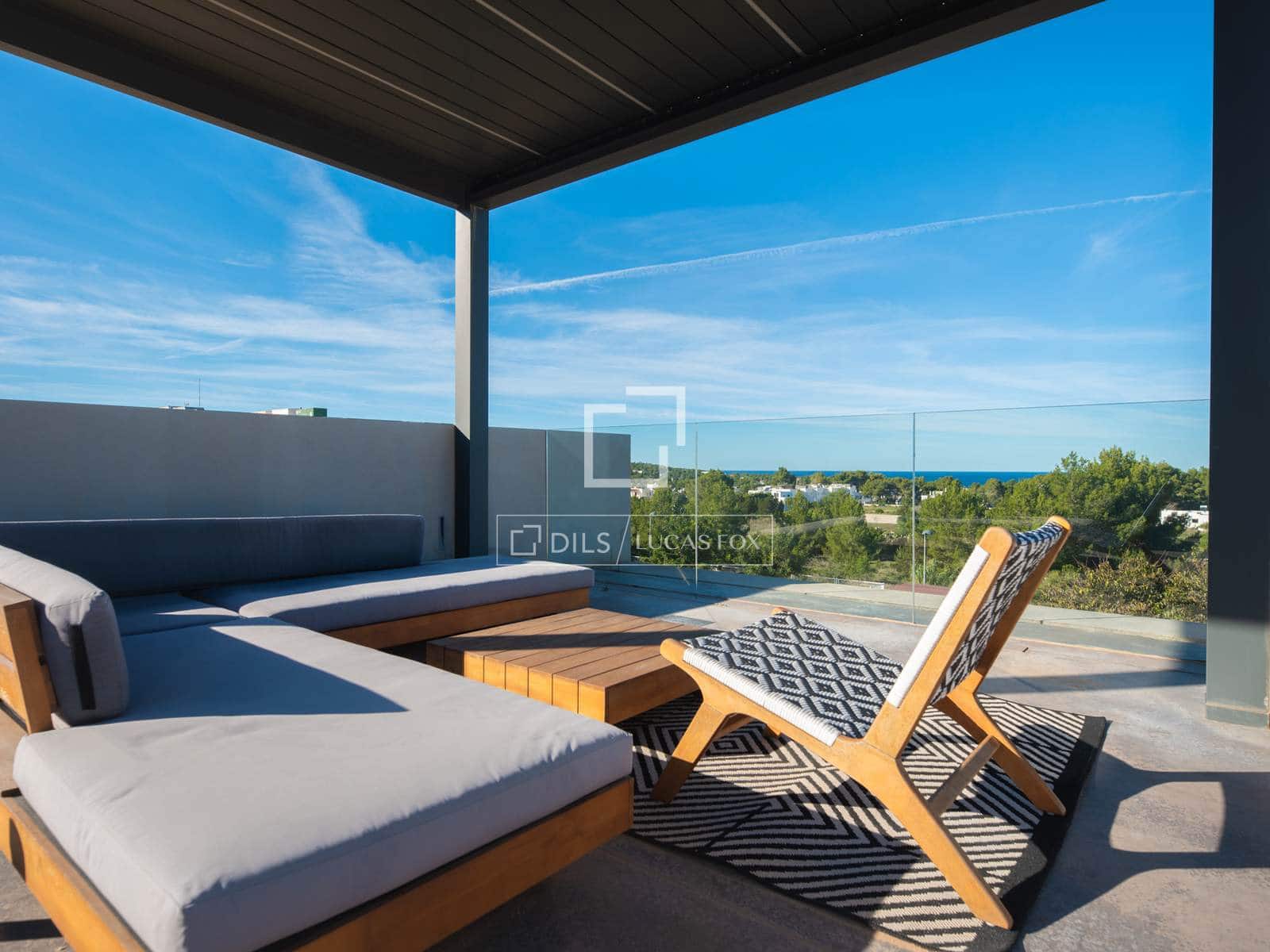 4 sypialnia Willa na sprzedaż w Sant Antoni de Portmany z basenem garażem - 3 490 000 € (Ref: 9819549)