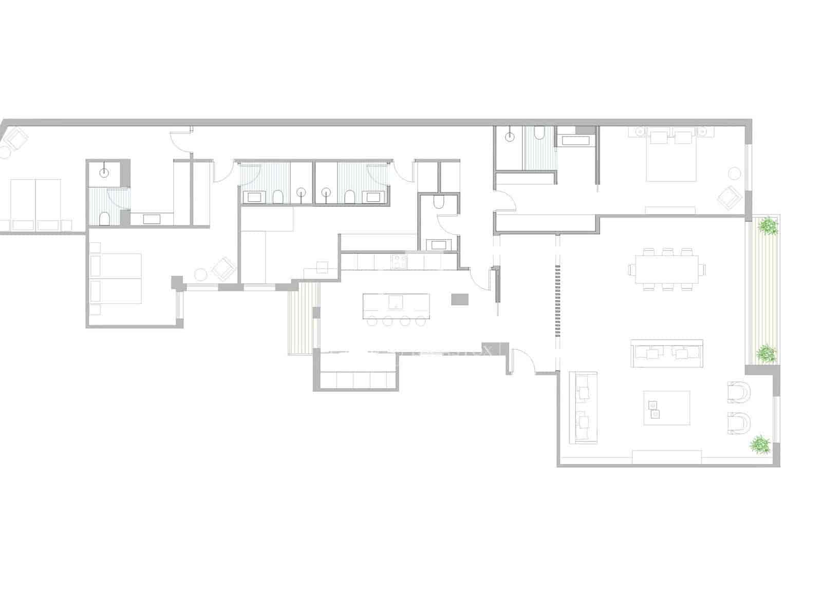 4 chambre Appartement à vendre à Madrid ville - 3 900 000 € (Ref: 9819550)