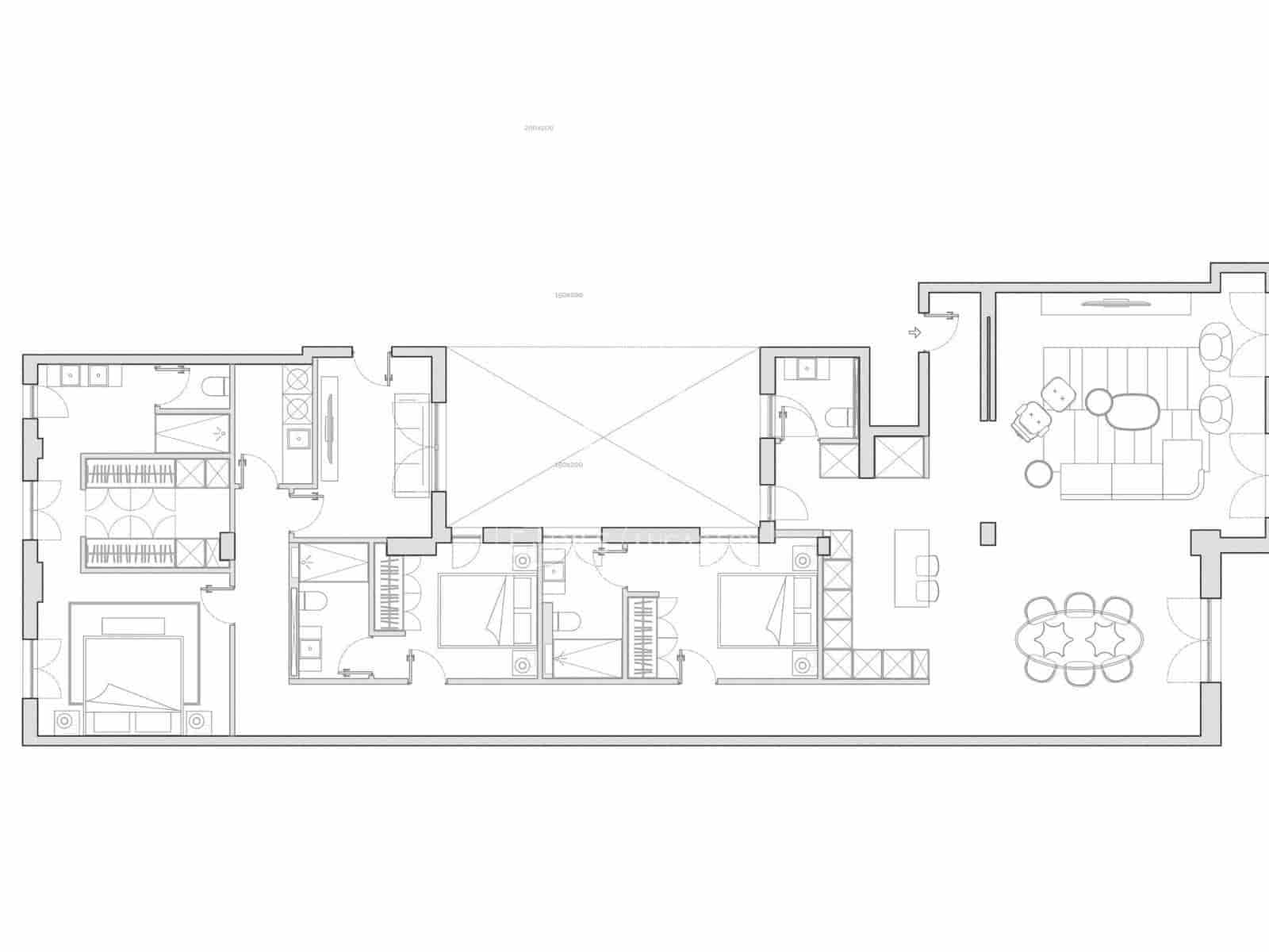 3 chambre Appartement à vendre à Madrid ville - 2 950 000 € (Ref: 9819552)