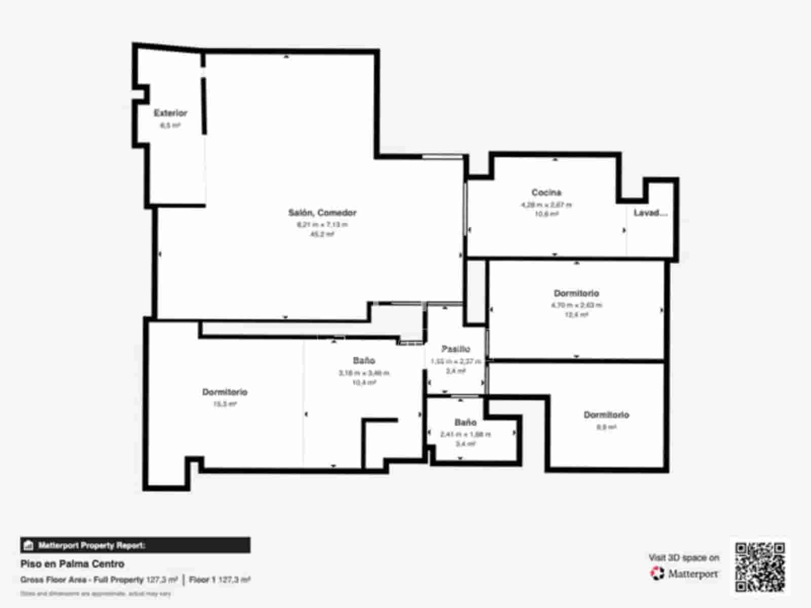 3 sypialnia Apartament na sprzedaż w Palma de Mallorca z garażem - 1 450 000 € (Ref: 9820780)