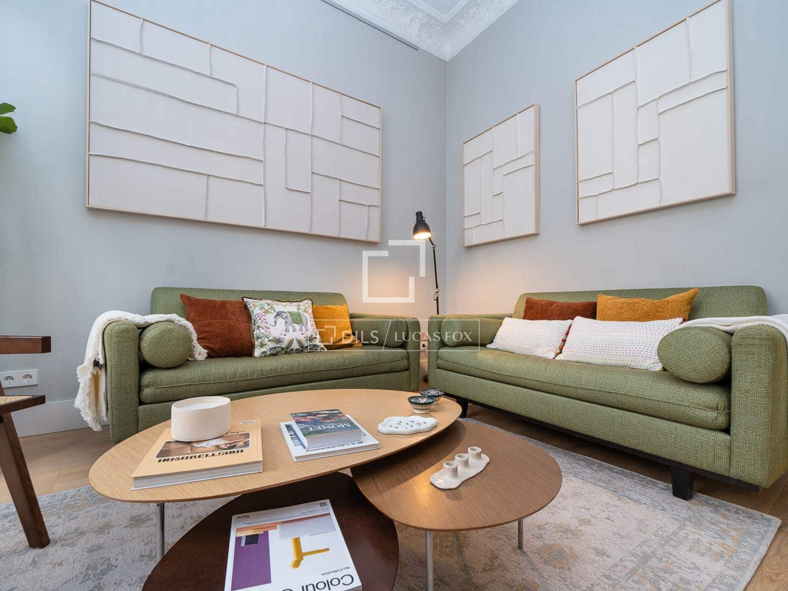 2 soveværelse Lejlighed til leje i Madrid by - € 3.800 (Ref: 9821359)