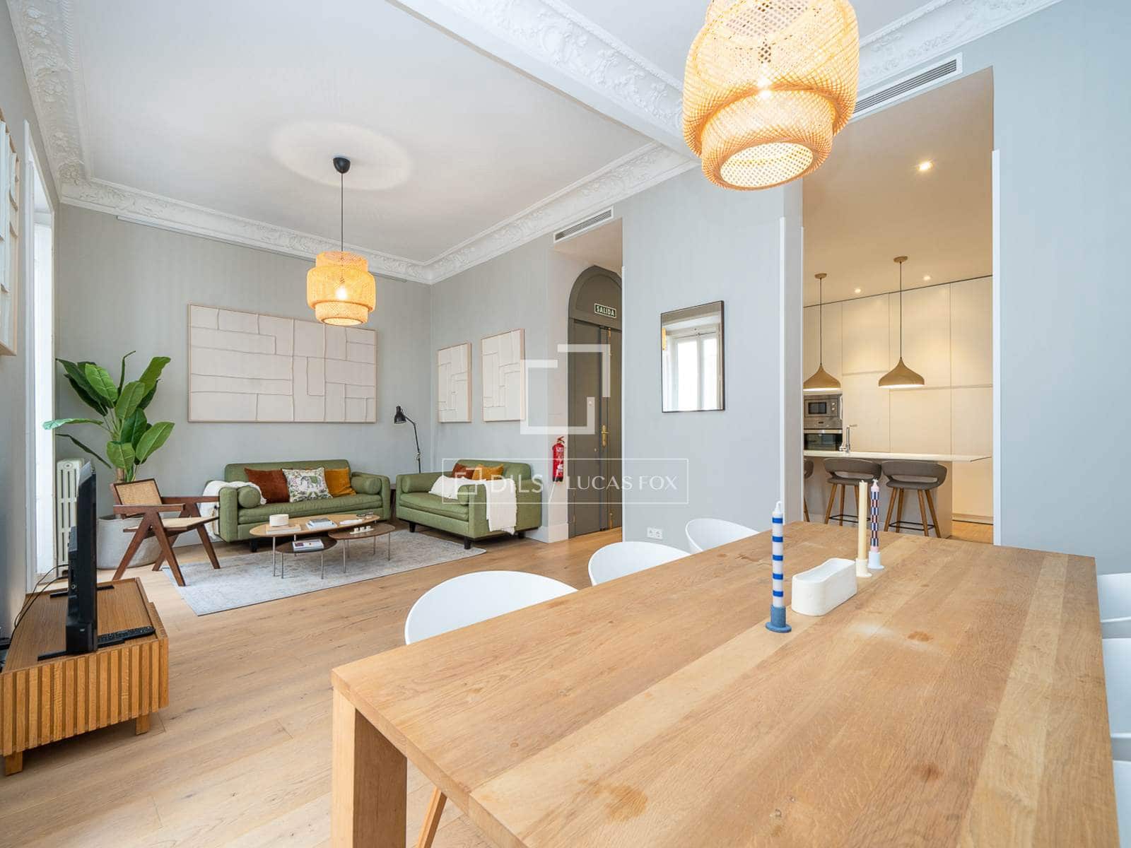 2 soveværelse Lejlighed til leje i Madrid by - € 3.800 (Ref: 9821359)