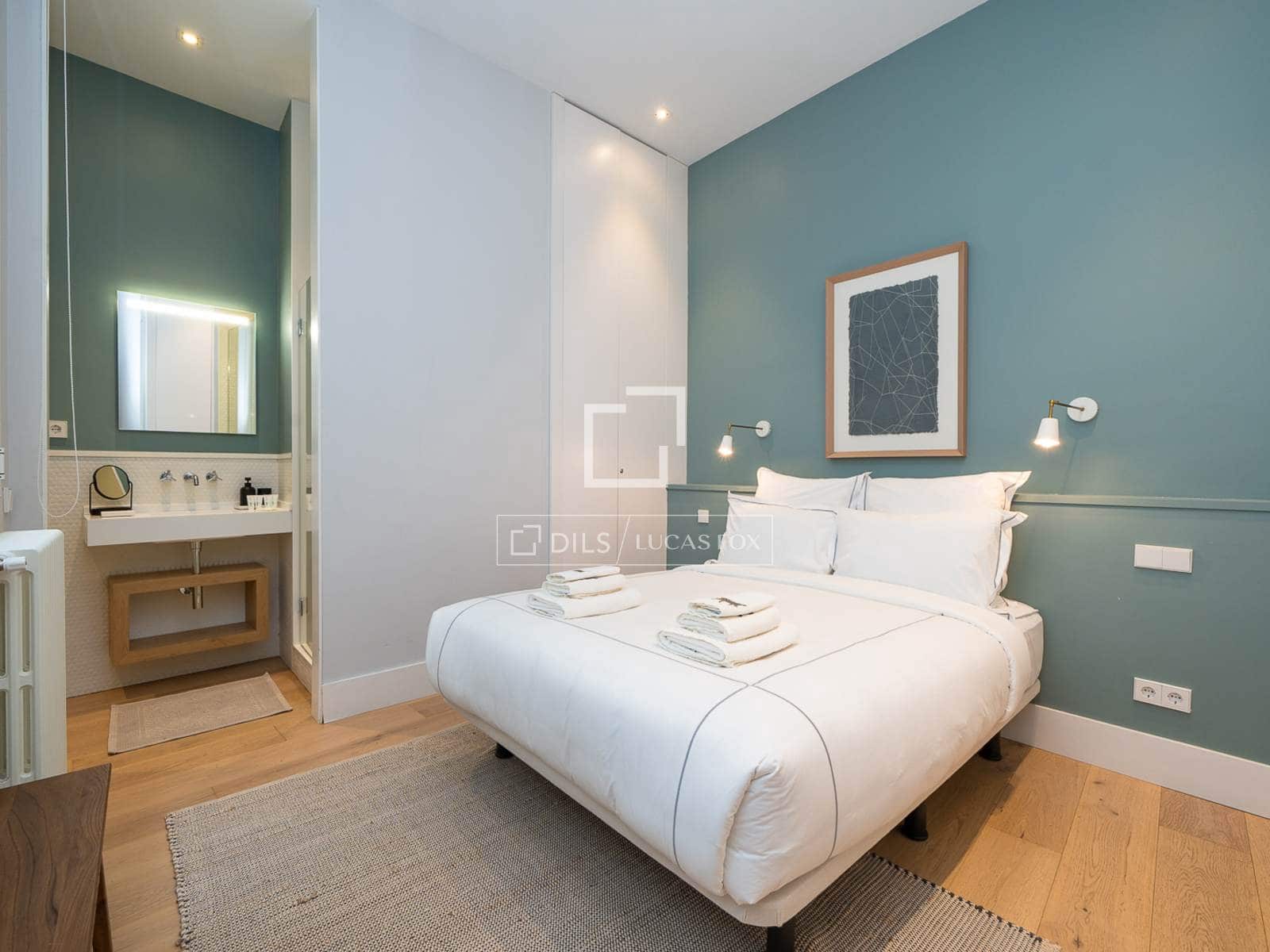 2 soveværelse Lejlighed til leje i Madrid by - € 3.800 (Ref: 9821359)