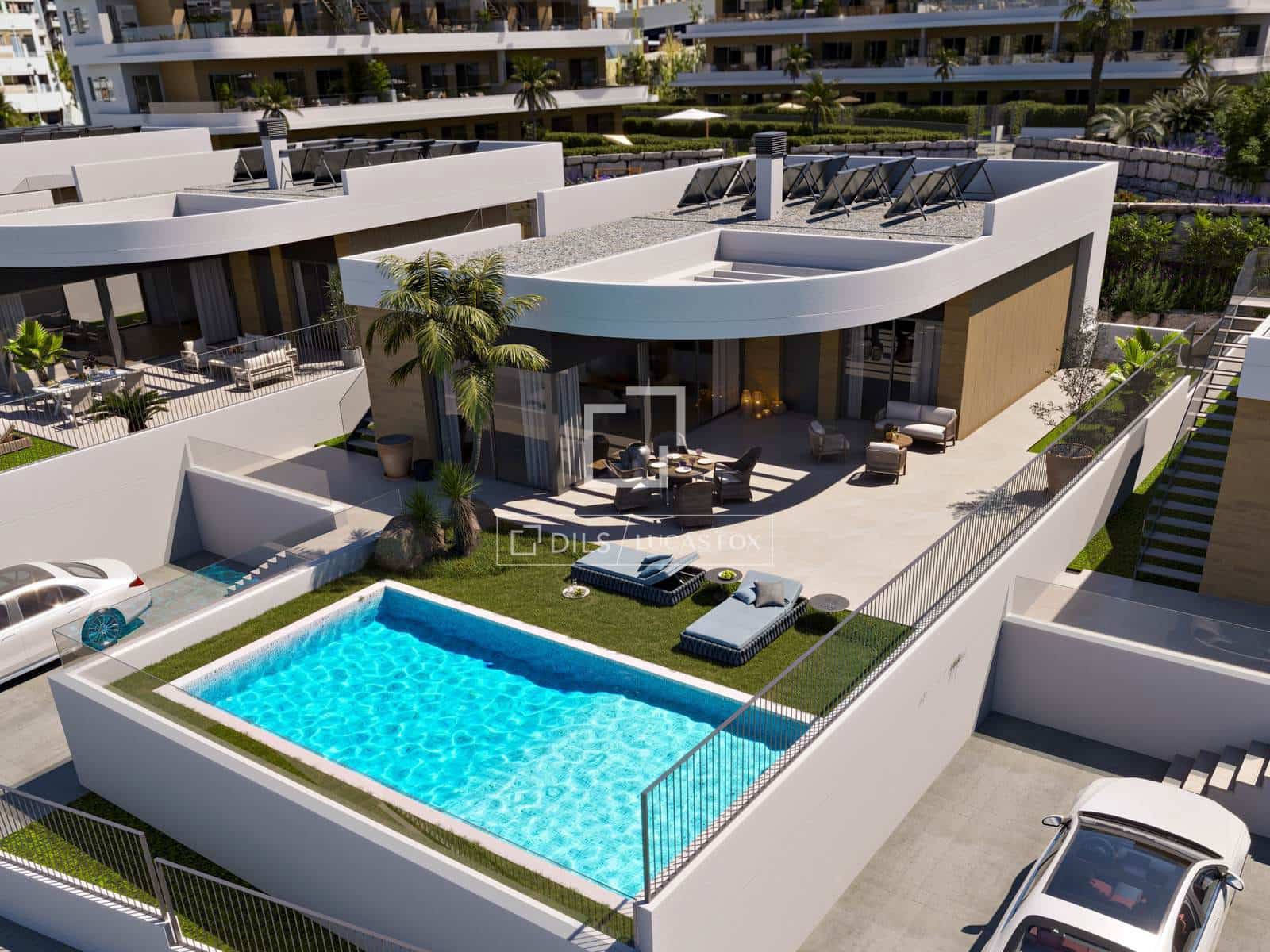 3 soveværelse Villa til salg i Finestrat med swimmingpool garage - € 725.000 (Ref: 9821657)
