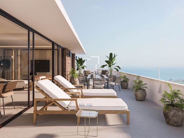 3 soverom Penthouse til salgs i El Higuerón, Fuengirola med svømmebasseng garasje - € 1 254 700 (Ref: 9823126)