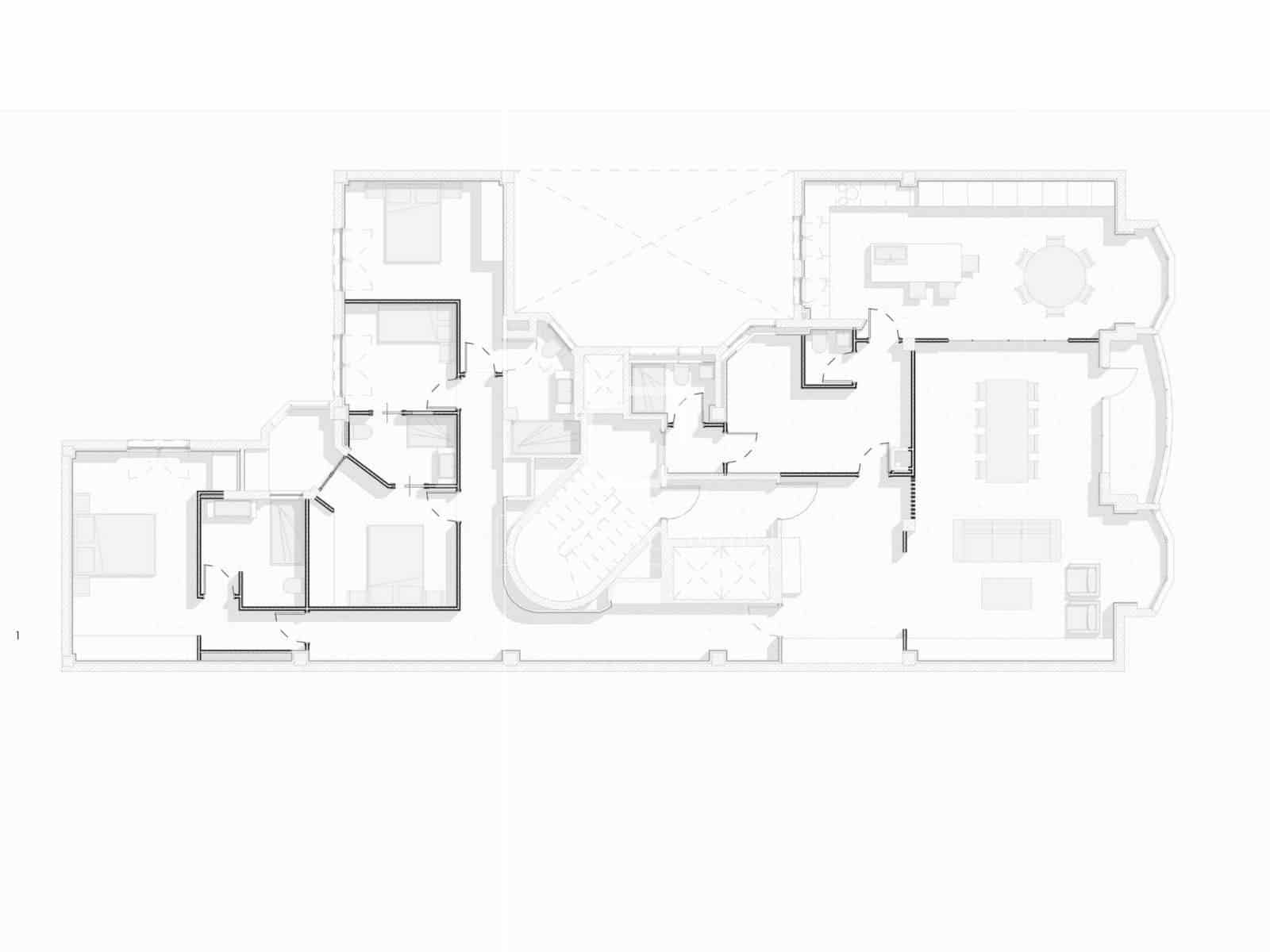4 chambre Appartement à vendre à Madrid ville avec garage - 3 375 000 € (Ref: 9828006)
