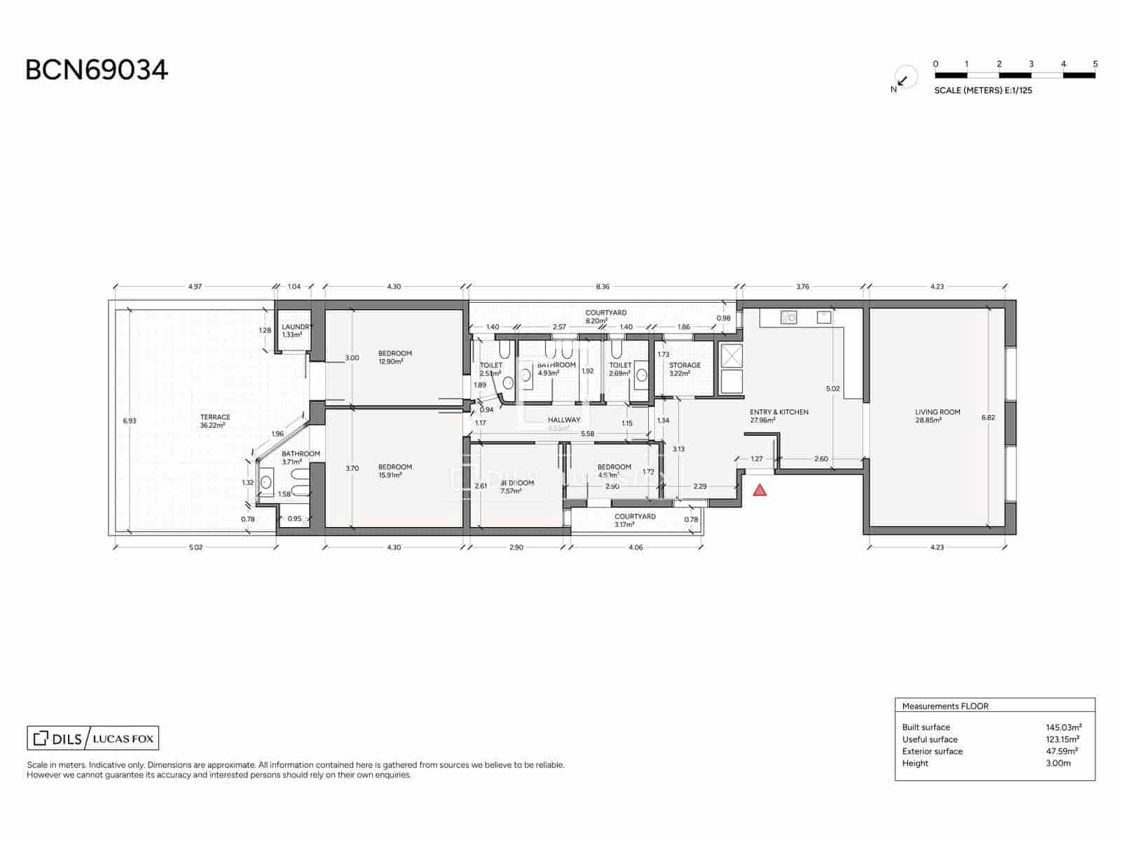 4 bedroom Apartment for sale in Barcelona city - € 890,000 (Ref: 9830265)