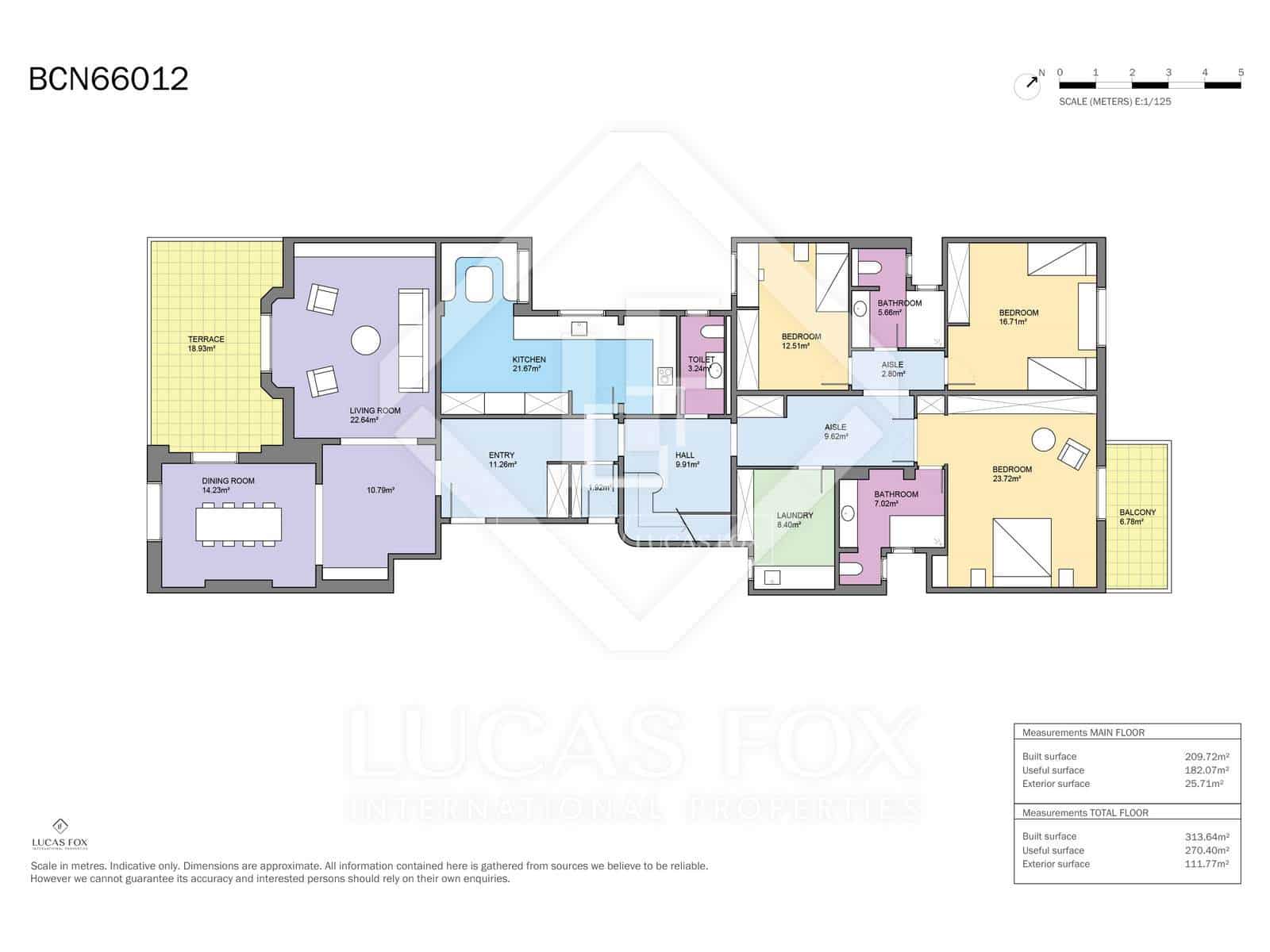 Ático de 5 habitaciones en Barcelona ciudad en venta - 4.680.000 € (Ref: 9830267)