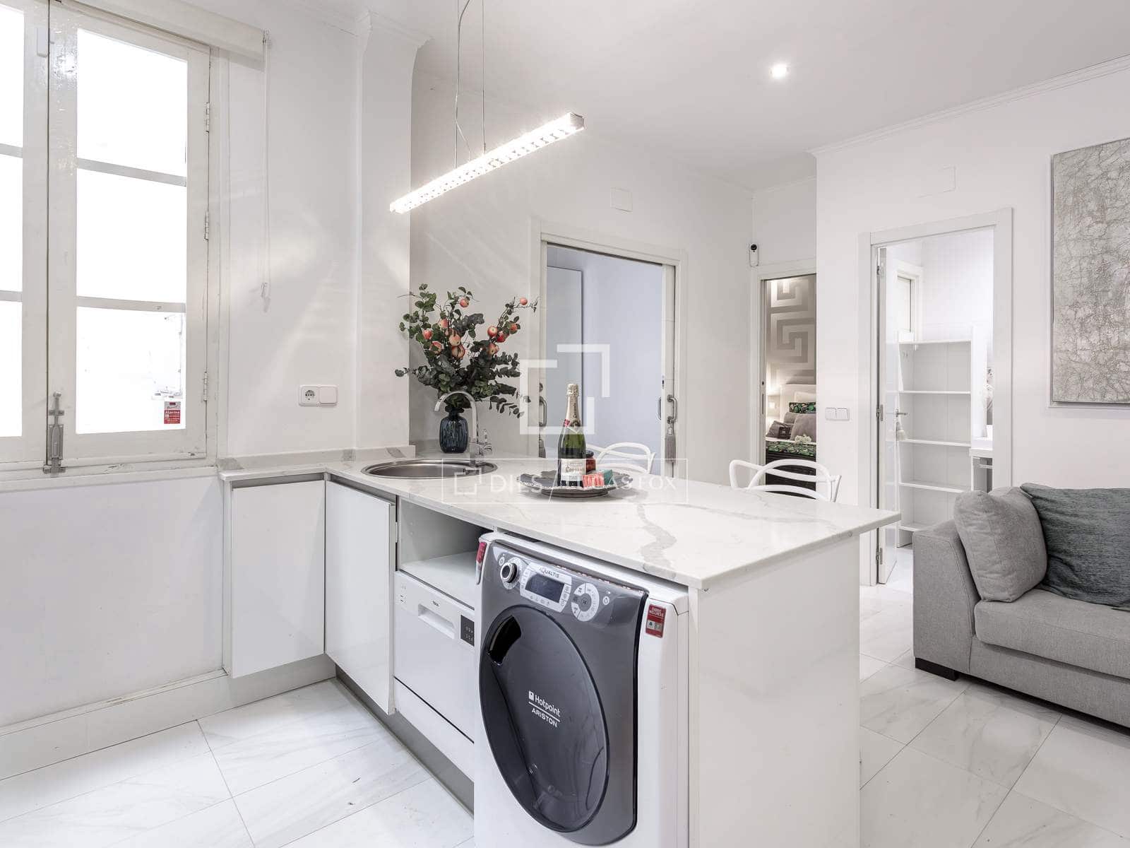 2 Zimmer Apartment zu vermieten in Madrid Stadt - 2.500 € (Ref: 9830362)