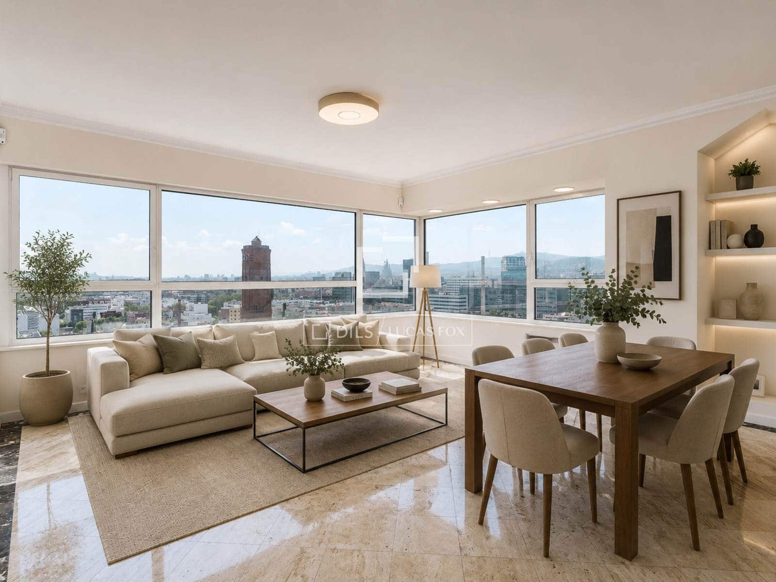 3 sovrum Lägenhet till salu i Barcelona stad med pool garage - 1 365 000 € (Ref: 9832280)