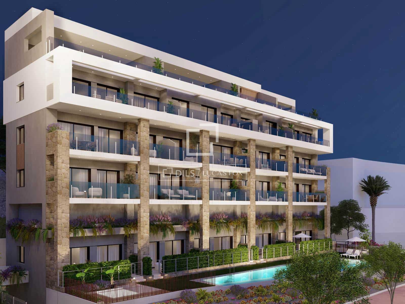 2 bedroom Apartment for sale in La Villajoyosa / Vila Joiosa with pool garage - € 735,000 (Ref: 9832717)