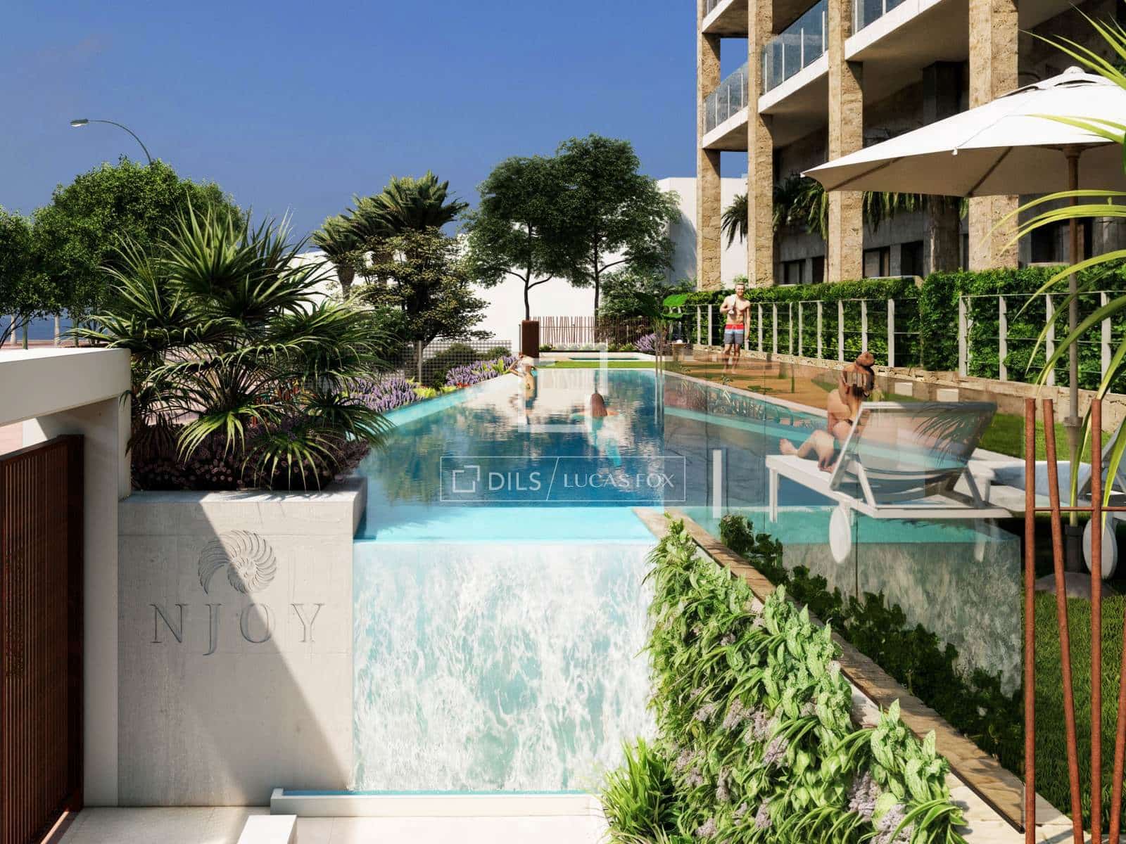 2 bedroom Apartment for sale in La Villajoyosa / Vila Joiosa with pool garage - € 735,000 (Ref: 9832717)