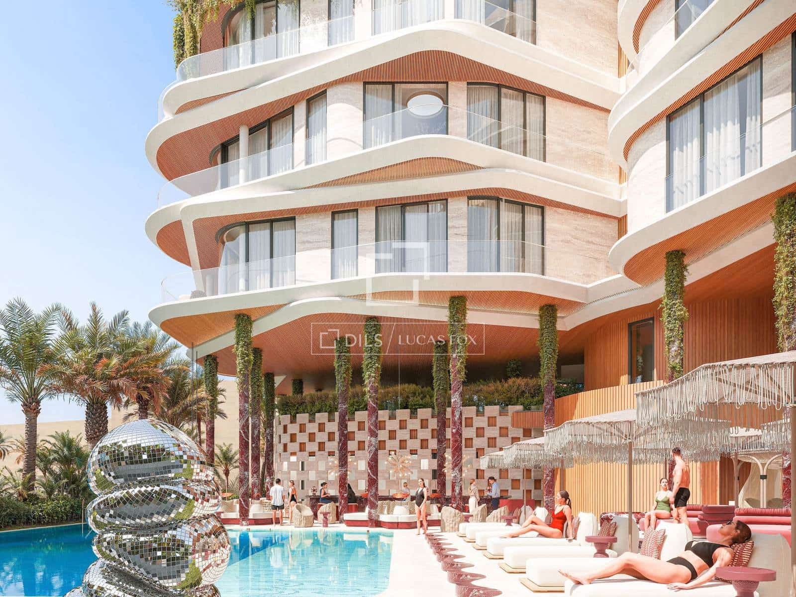 2 bedroom Apartment for sale in Ibiza / Eivissa town with pool garage - € 2,279,603 (Ref: 9832718)
